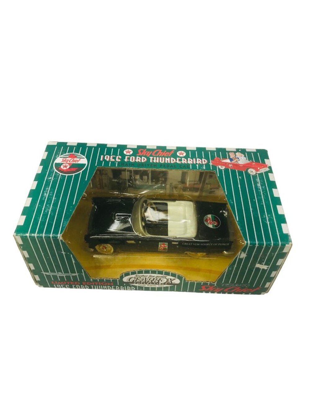 Gearbox Vintage Texaco Sky Chief 1956 Ford Thunderbird Serial #09440 Pedal Car
